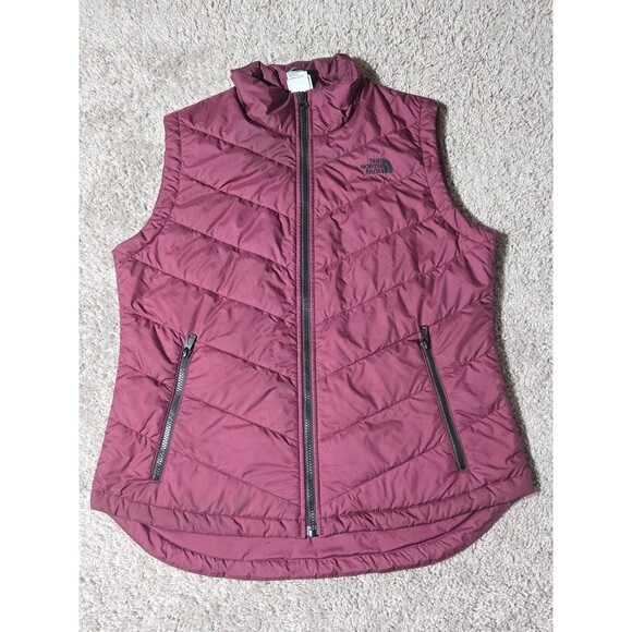 The North Face Tamburello Puffer Vest Maroon Burgundy size Large - Picture 1 of 6